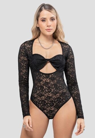 Body Mujer Negro Atypical 112855 Atypical