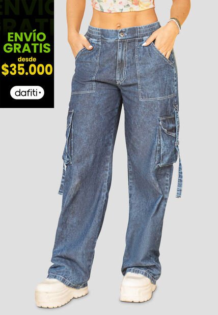 Jean Mujer Azul Atypical 102234