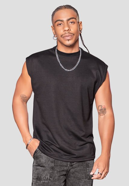 Camisilla Hombre Negro Atypical 103733