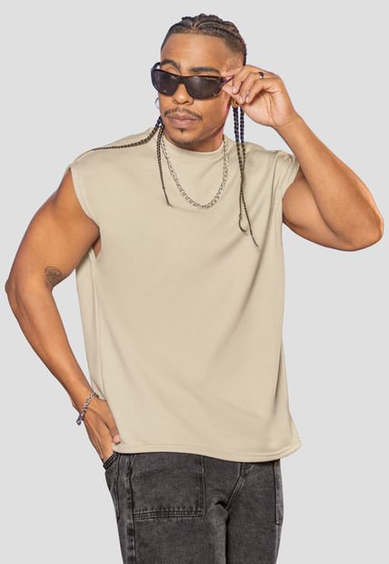 Camisilla Hombre Caqui Atypical 103733