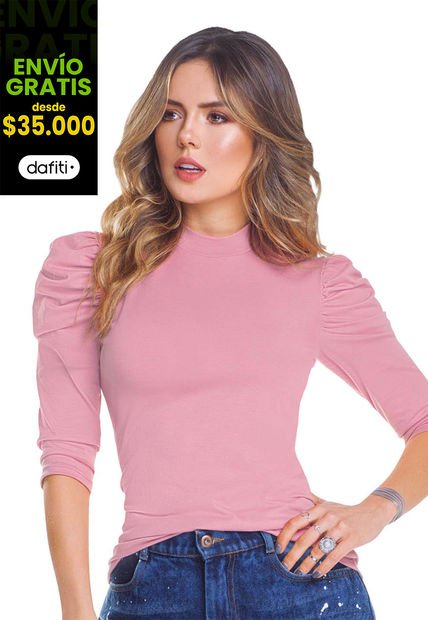 Blusa Mujer Rosa Atypical 71598