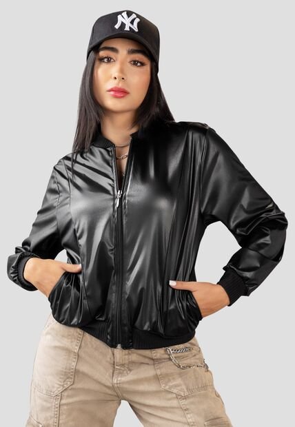 Chaqueta Mujer Negro Atypical 102805