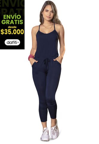 Enterizo Largo Juvenil Azul Navy Atypical 3832 Atypical