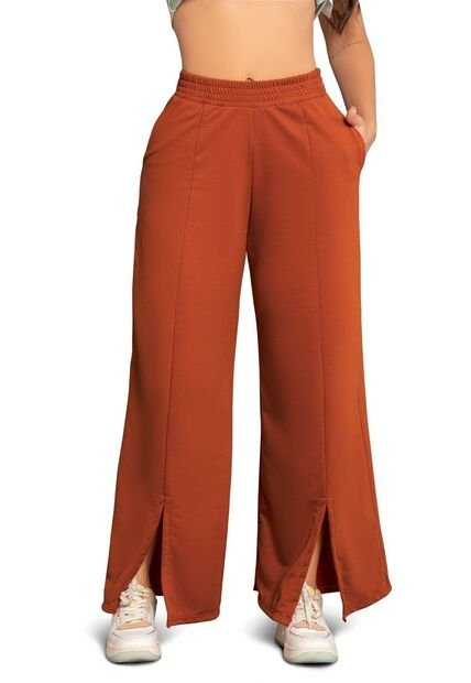 Pantalón Mujer Naranja Atypical 89574