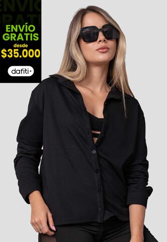 Camisa Mujer Negro Atypical 113803 Atypical