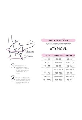 Camiseta Mujer Blanco Atypical 32570