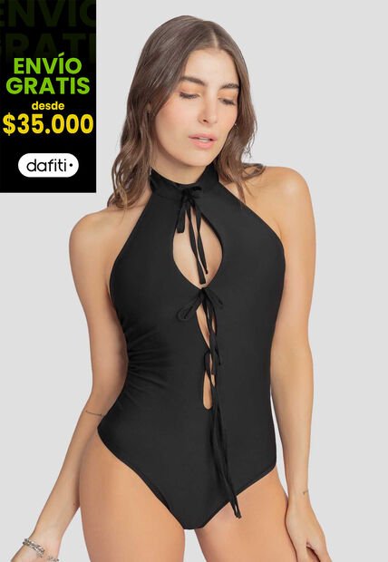 Body Mujer Negro Atypical 112081