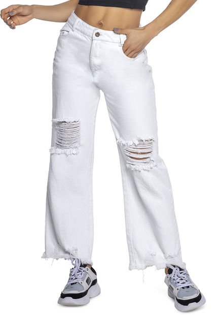 Pantalón Mujer Azul Hielo Atypical 8084