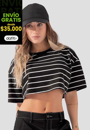 Camiseta Paq X2 Mujer Multicolor Atypical 111180