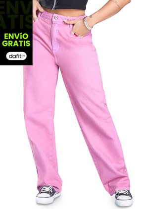 Pantalón Mujer Rosa Atypical 3680