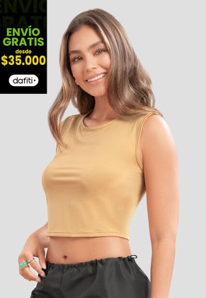 Camiseta Paq X2 Mujer Bicolor Atypical 105482