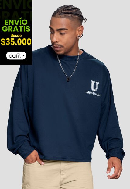 Camibuzo Hombre Azul Atypical 104418