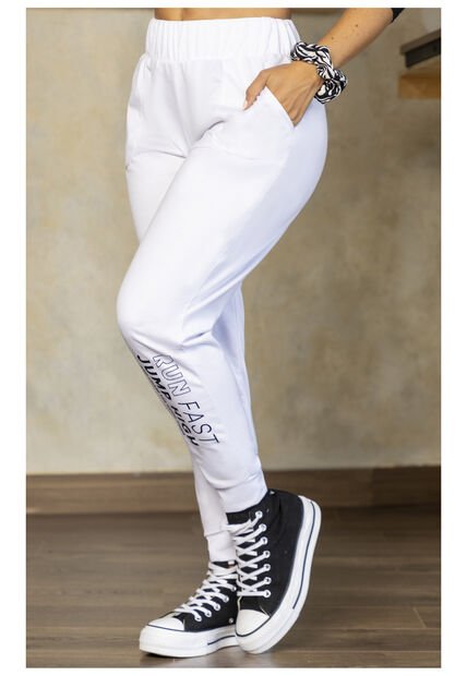 Jogger Mujer Blanco Atypical 1914