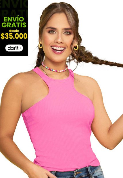 Blusa Mujer Rosa Atypical 88522