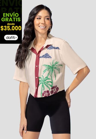 Camisa Mujer Caqui Atypical 100677 Atypical