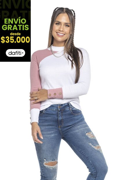 Camibuzo Mujer Multicolor Atypical 9650