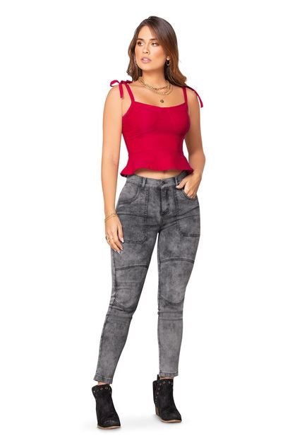 Blusa Mujer Rojo Atypical 75869