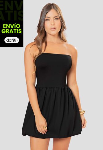 Vestido Mujer Negro Atypical 110785 Atypical