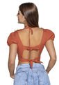 Blusa Mujer Naranja Atypical 90611 de Atypical