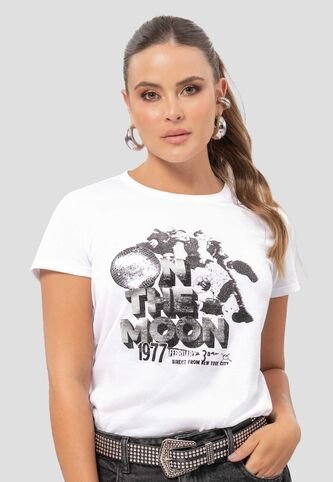 Camiseta Mujer Blanco Atypical 112829 Atypical