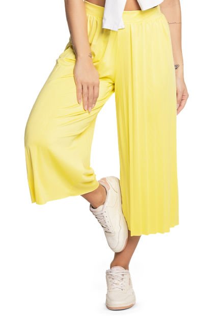 Pantalón Mujer Amarillo Atypical 7190