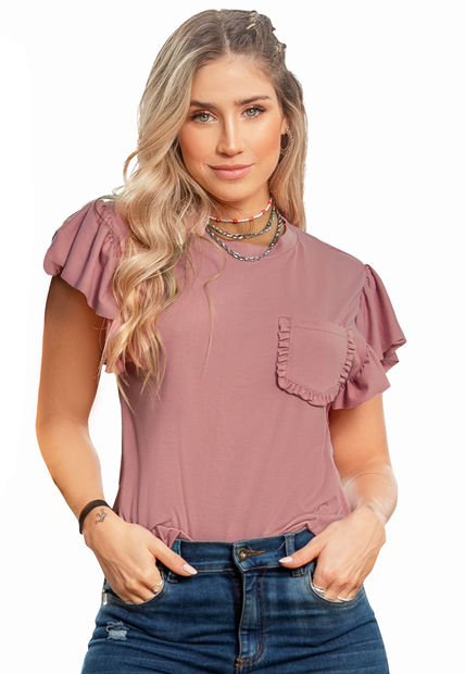 Camiseta Mujer Rosa Atypical 90628