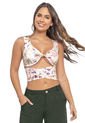 Crop Top Mujer Multicolor Atypical 3274 de Atypical
