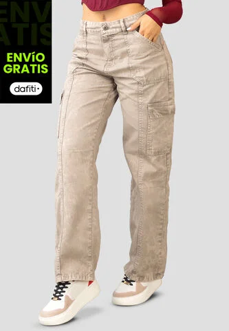 Jean Mujer Caqui Atypical 103247 Atypical