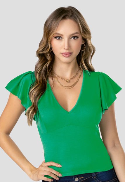 Blusa Mujer Verde Atypical 102265