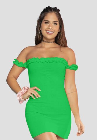 Vestido Mujer Verde Antioquia Atypical 9647 Atypical
