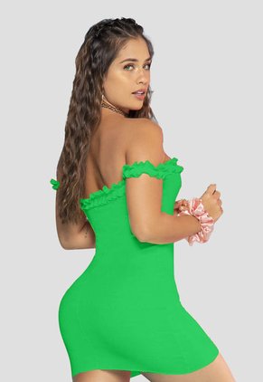 Vestido Mujer Verde Antioquia Atypical 9647