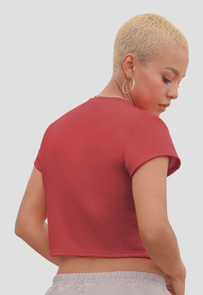 Camiseta Mujer Rojo Atypical 106403