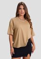 Camiseta Mujer Beige Atypical 103898 de Atypical