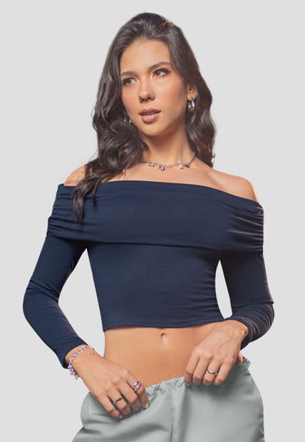 Camibuzo Mujer Azul Navy Atypical 105691