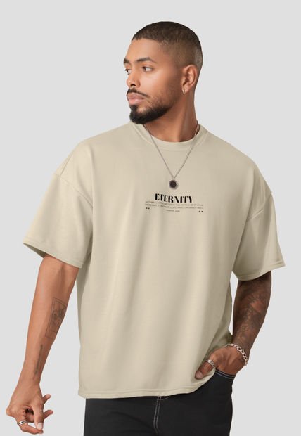 Camiseta Hombre Caqui Atypical 106146