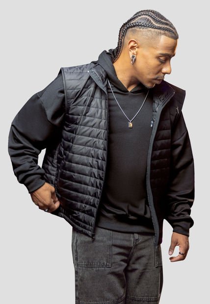 Chaleco Hombre Negro Atypical 105870