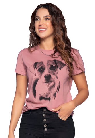 Camiseta Mujer Palo De Rosa Atypical 91562 Atypical