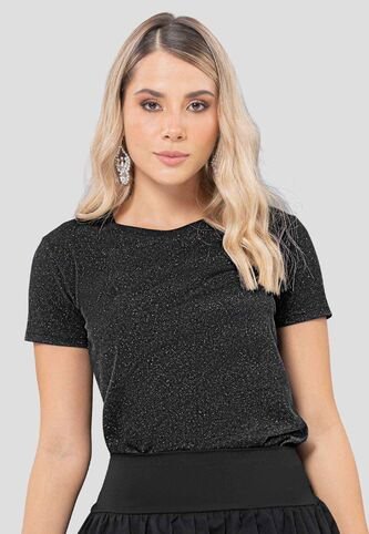 Camiseta Mujer Negro Atypical 112828 Atypical