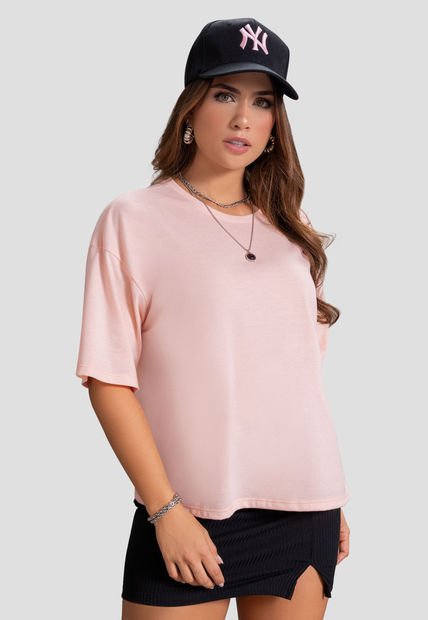Camiseta Mujer Rosa Atypical 103898