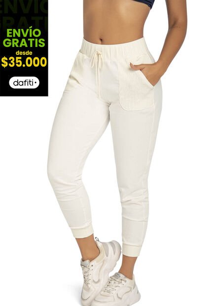 Jogger Mujer Blanco Atypical 96922