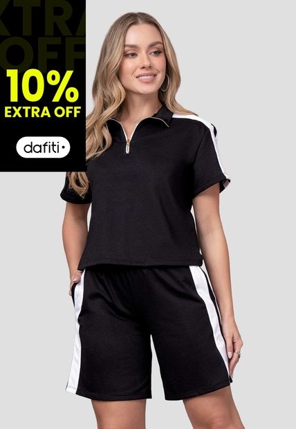 Conjunto Mujer Negro Atypical 110142