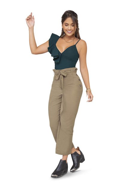 Pantalón Mujer Caramelo Atypical 78629