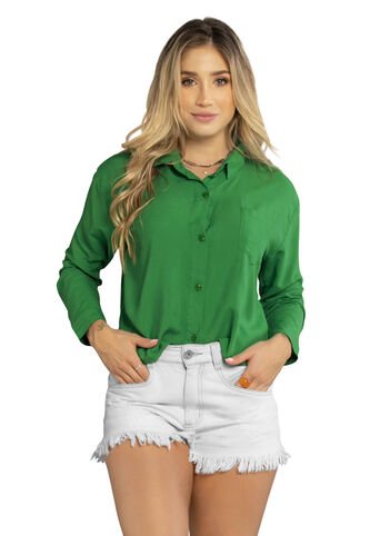 Camisa Mujer Verde Antioquia Atypical 89577 Atypical