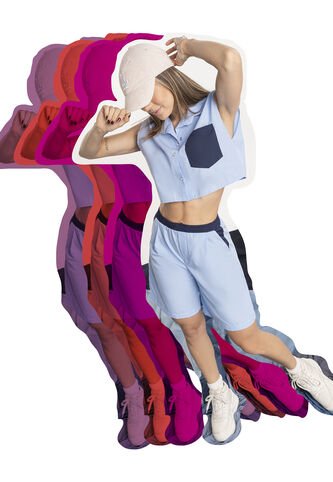 Bermuda Short Juvenil Azul Claro Atypical 1337 Atypical