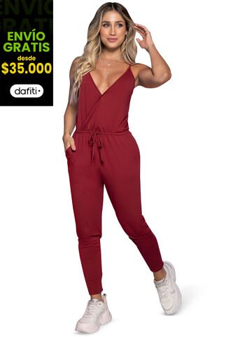 Enterizo Largo Mujer Rojo Atypical 32577 Atypical