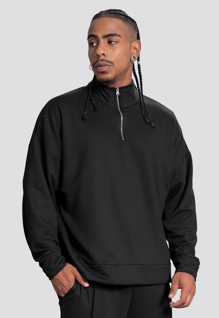 Buzo Hombre Negro Atypical 104419