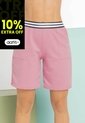 Bermuda Short Mujer Rosa Atypical 101953 de Atypical