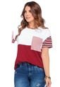 Camiseta Para Mujer Vinotinto ATYPICAL de Atypical