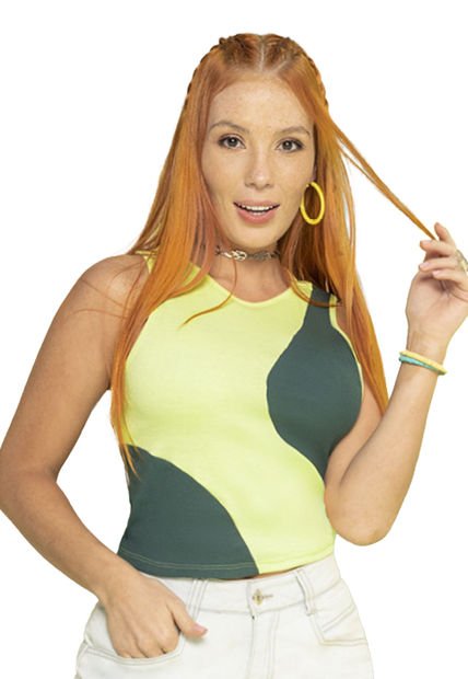 Camiseta Mujer Verde Atypical 6653
