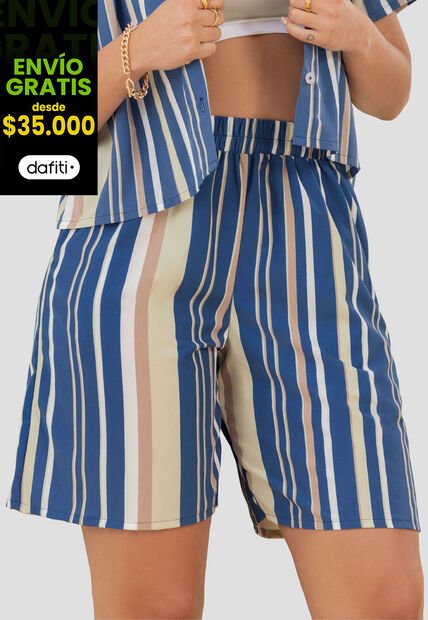 Short Mujer Estampado Atypical 106922